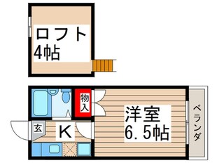 パ－クサイドヴィレッジⅠの物件間取画像